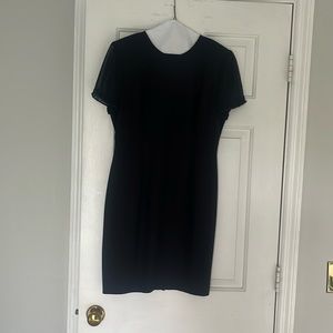 Black cocktail dress